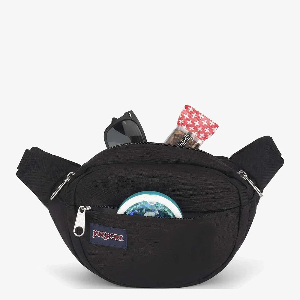 JanSport Fifth Avenue midjeveske Black-Rumpetaske-BagBrokers