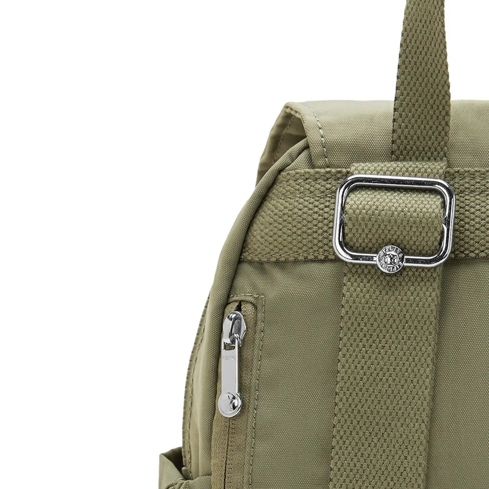 Kipling City Pocket mini ryggsekk Almost Sage
