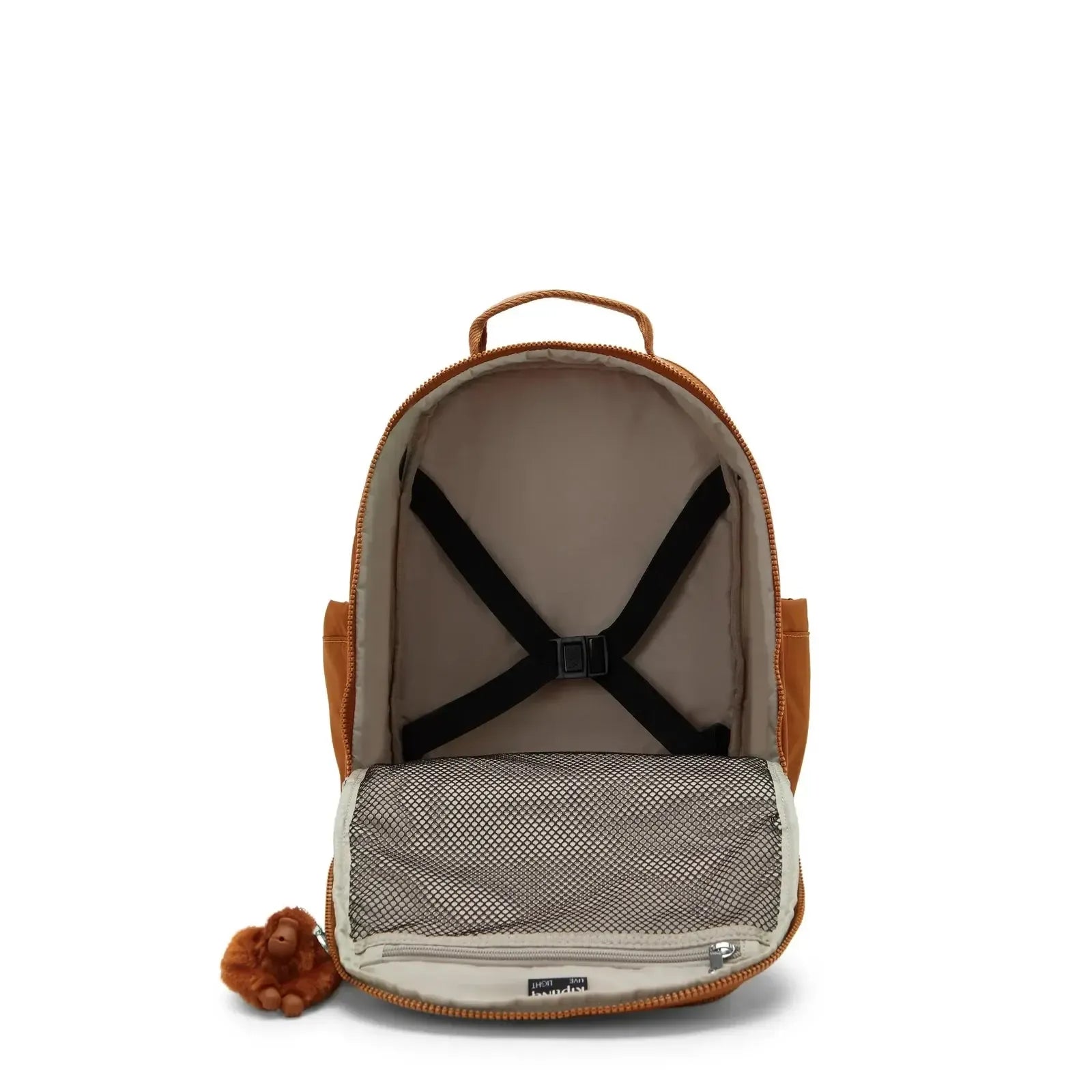 Kipling Seoul Cabin ryggsekk 40x25x20 cm Stylish Mokka