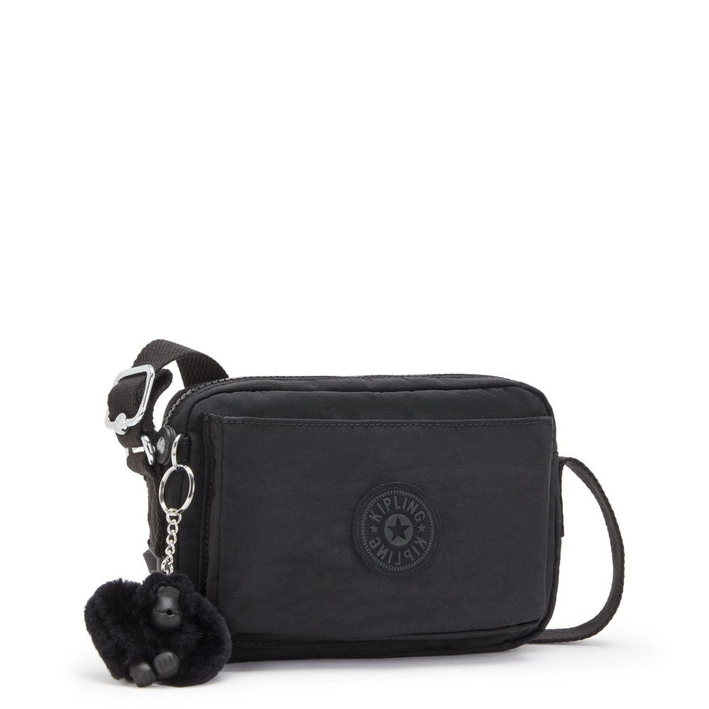 Kipling Abanu Liten Crossbody-veske Black Noir-Veske-BagBrokers