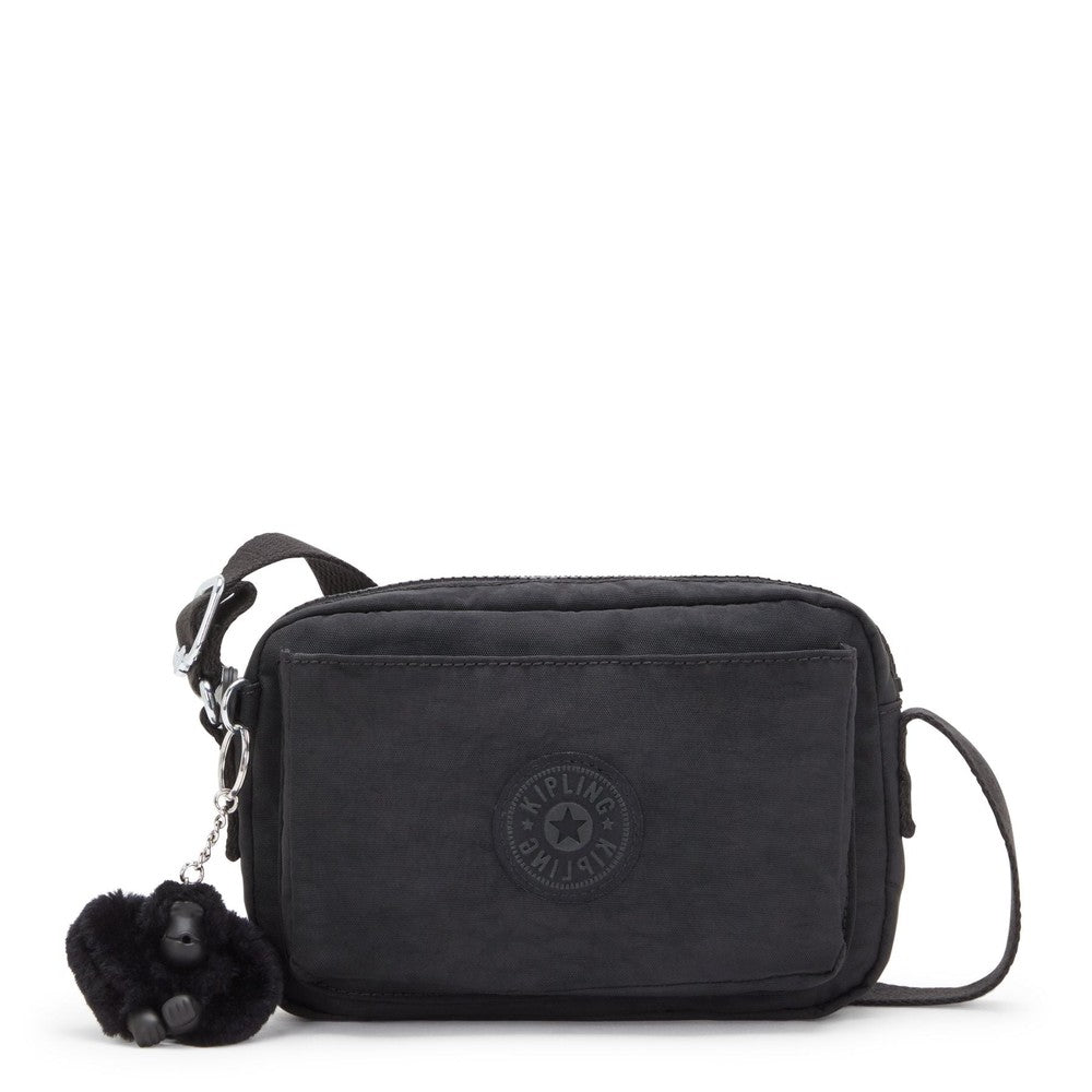 Kipling Abanu Liten Crossbody-veske Black Noir-Veske-BagBrokers