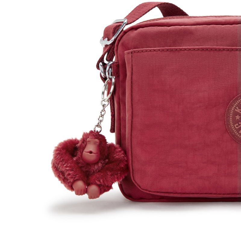 Kipling Abanu Medium Crossbody-veske Funky Red-Veske-BagBrokers