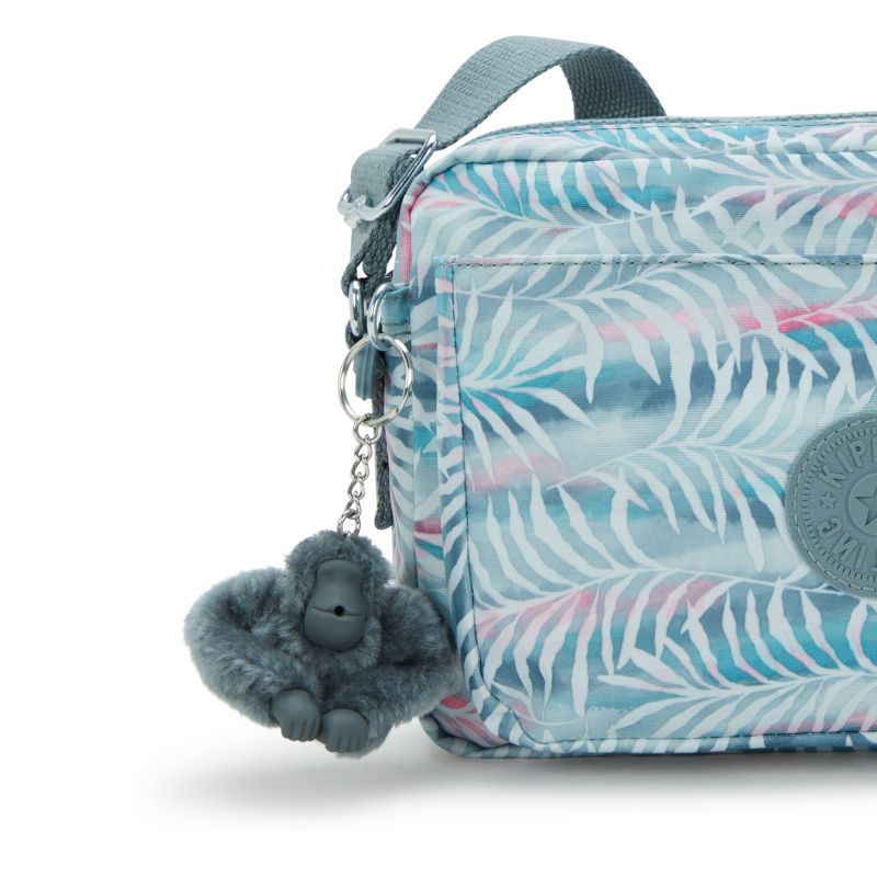Kipling Abanu Medium Crossbody-veske Palmtree Leaves-Veske-BagBrokers