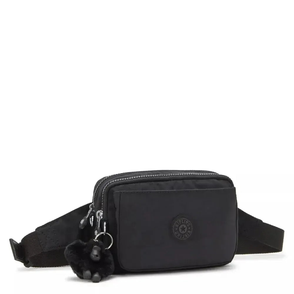 Kipling Abanu Multi mini 2-in-1 Crossbody og midjeveske Black Noir-Veske-BagBrokers