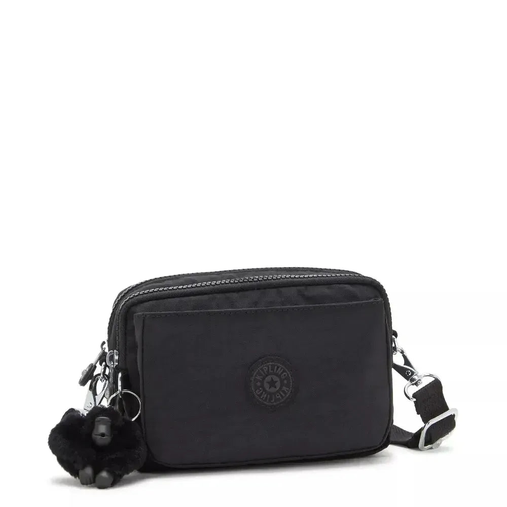 Kipling Abanu Multi mini 2-in-1 Crossbody og midjeveske Black Noir-Veske-BagBrokers