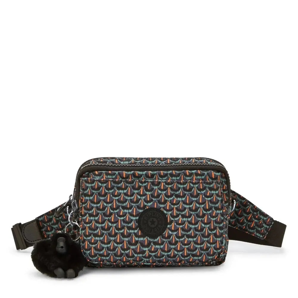 Kipling Abanu Multi mini 2-in-1 Crossbody og midjeveske Geo Feather-Veske-BagBrokers
