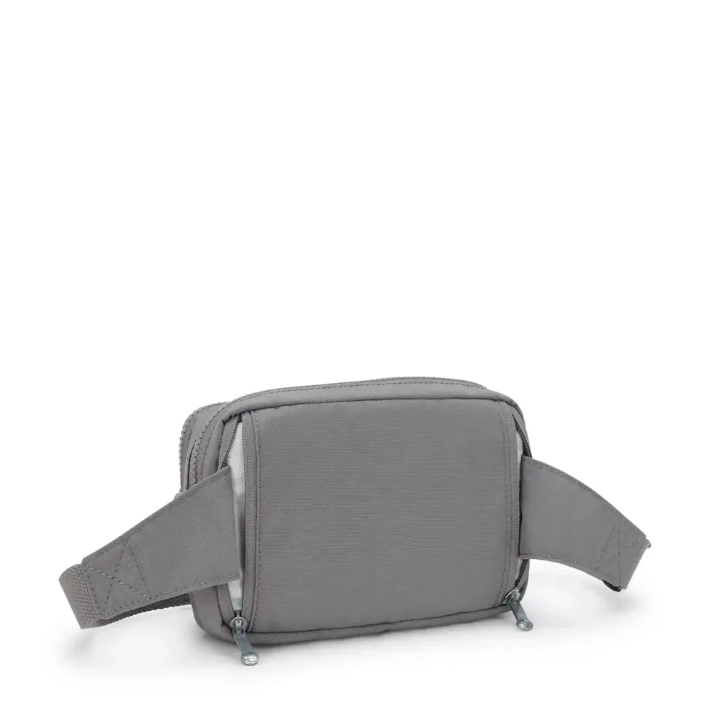 Kipling Abanu Multi mini 2-in-1 Crossbody og midjeveske Inviting Grey-Veske-BagBrokers
