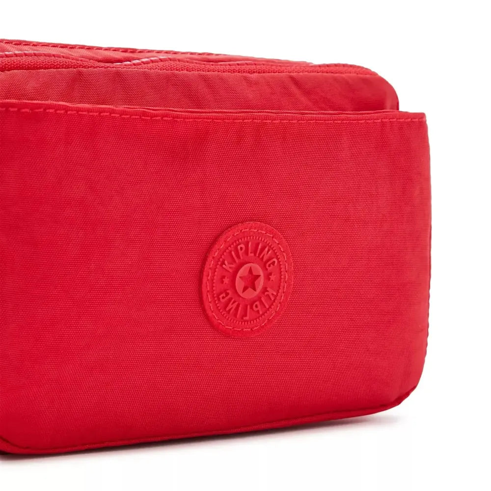 Kipling Abanu Multi mini 2-in-1 Crossbody og midjeveske Red Rouge-Veske-BagBrokers
