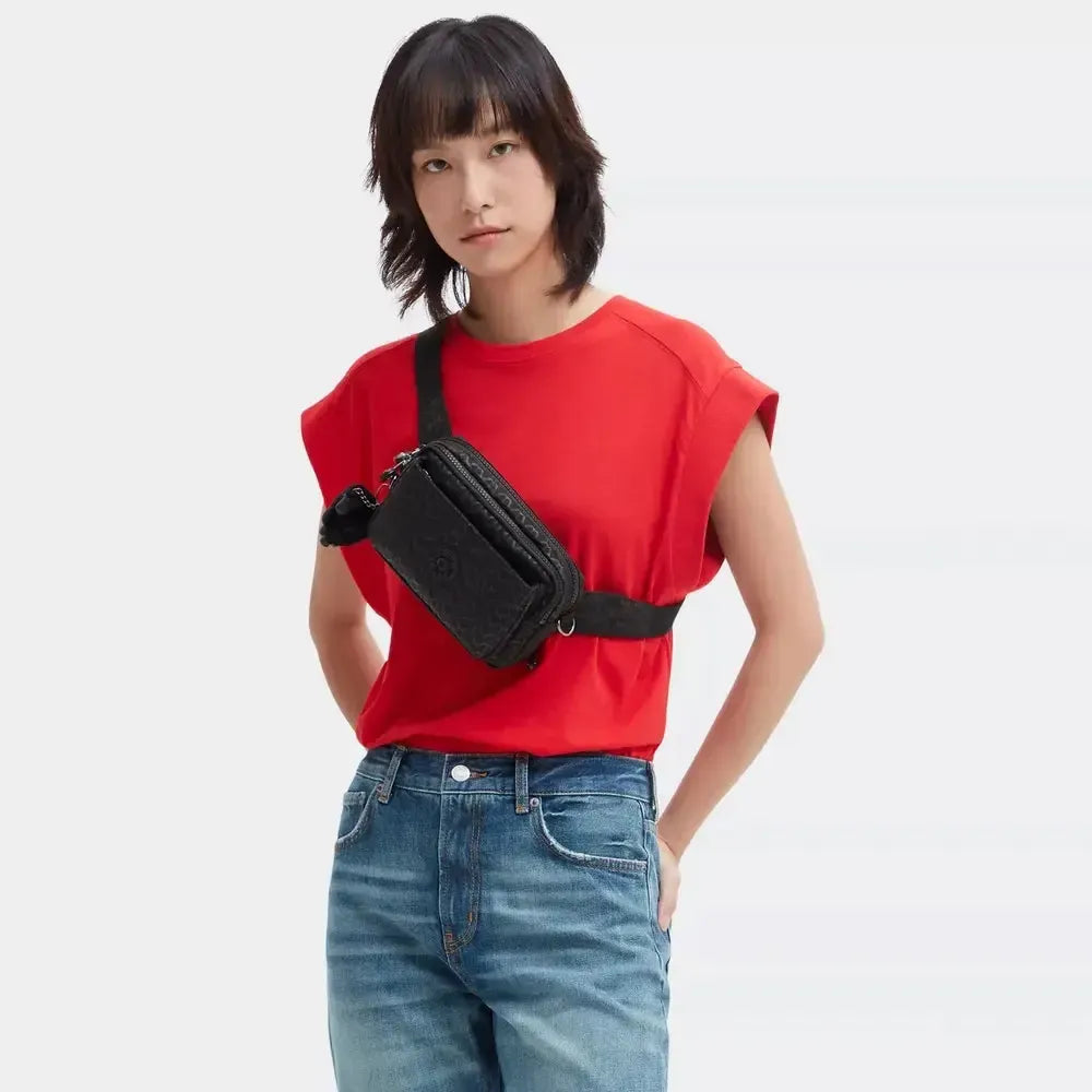 Kipling Abanu Multi mini 2-in-1 Crossbody og midjeveske Signature Emb-Veske-BagBrokers