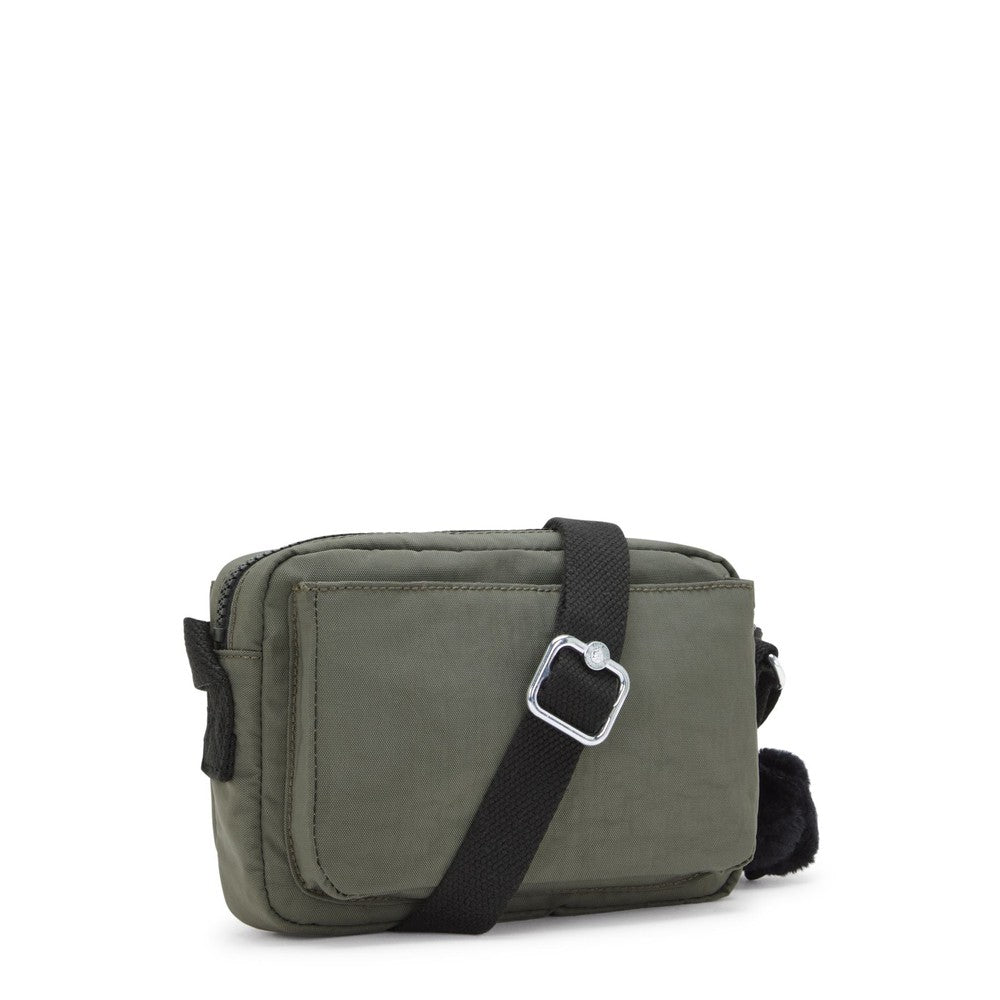 Kipling Abanu liten Crossbody-veske Green Moss-Veske-BagBrokers