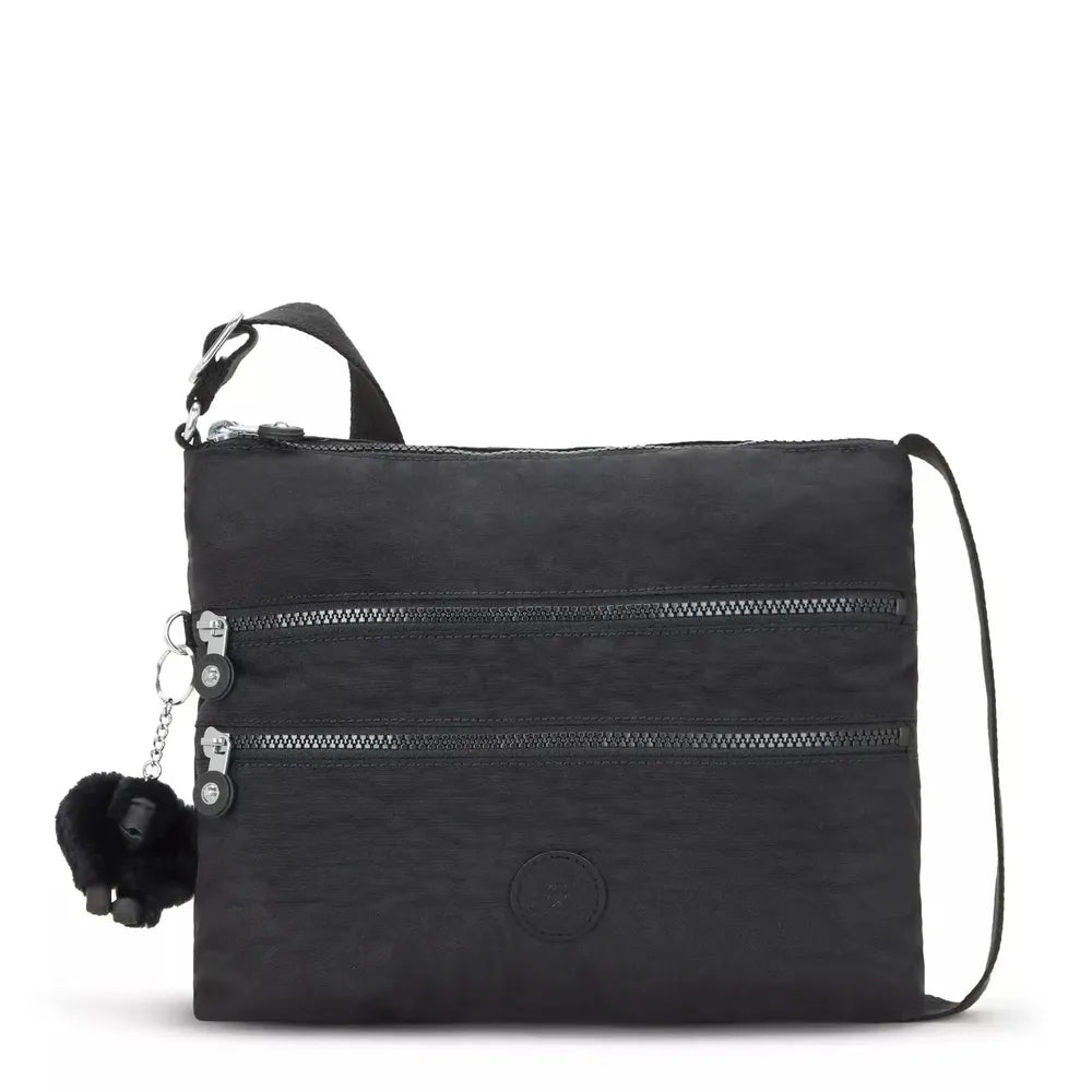 Kipling Alvar Medium skulderveske Black Noir-Veske-BagBrokers
