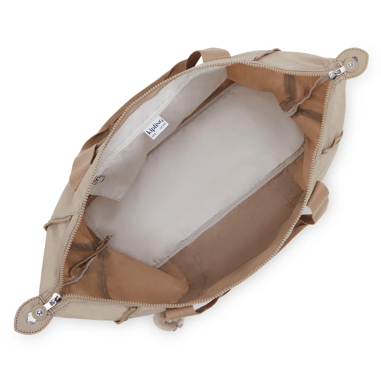 Kipling Art Medium bag Tan Beige-Veske-BagBrokers