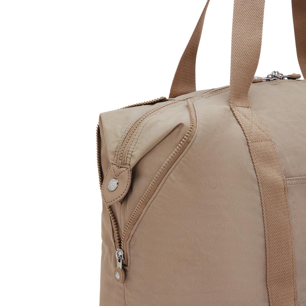 Kipling Art Medium bag Tan Beige-Veske-BagBrokers