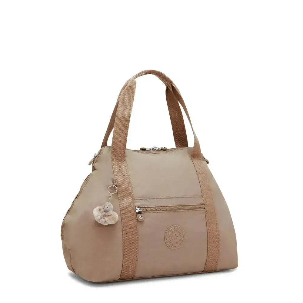 Kipling Art Medium bag Tan Beige-Veske-BagBrokers