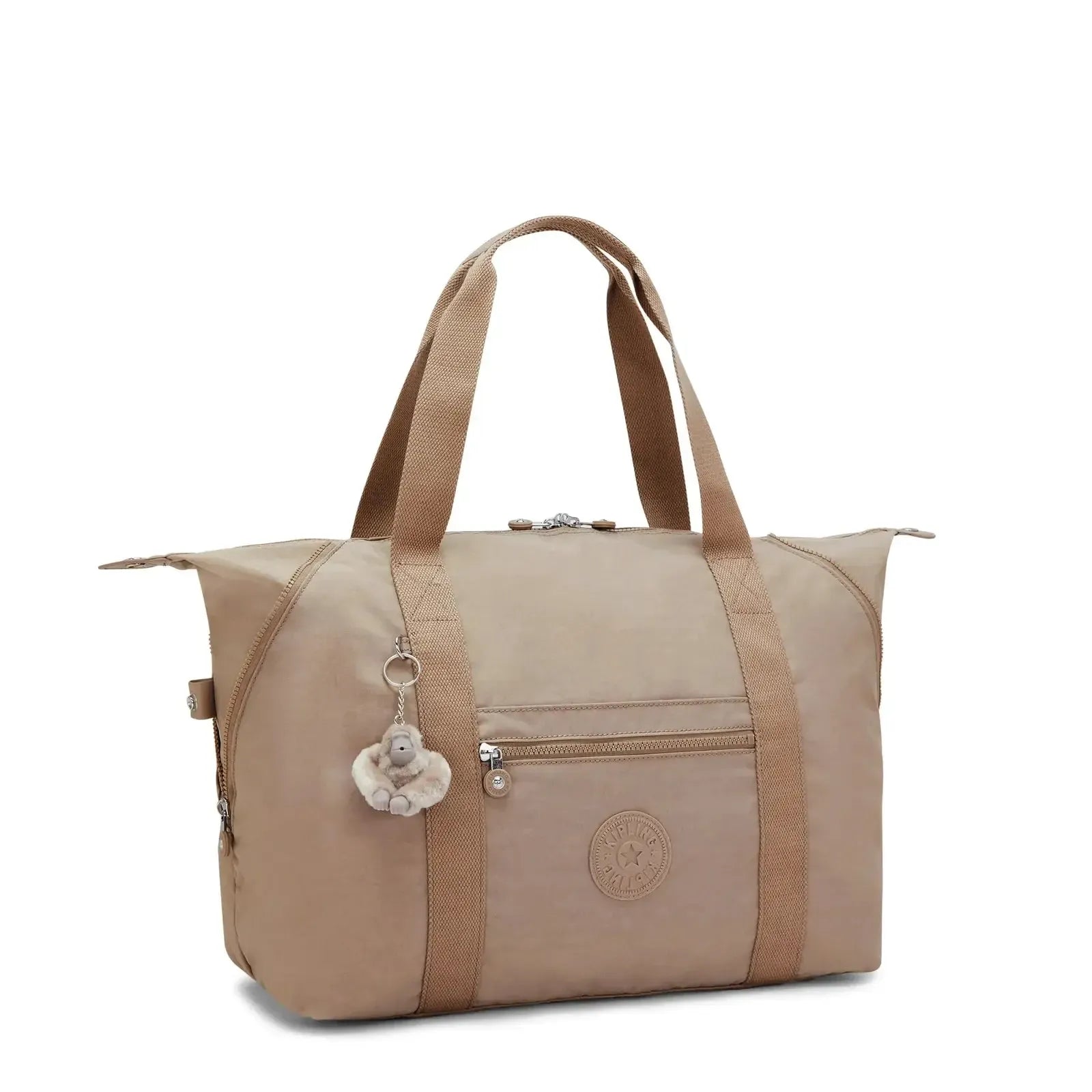 Kipling Art Medium bag Tan Beige-Veske-BagBrokers