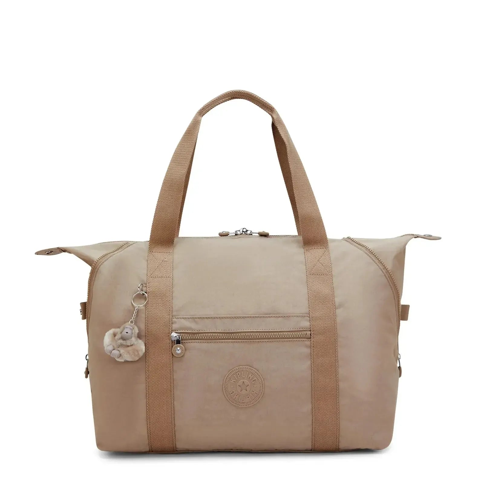 Kipling Art Medium bag Tan Beige-Veske-BagBrokers