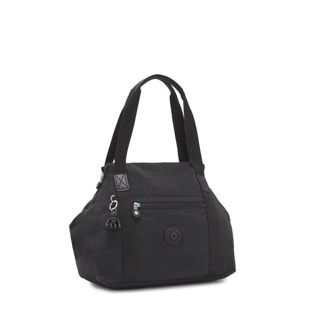 Kipling Art håndveske med avtakbare stropper Black Noir-Veske-BagBrokers