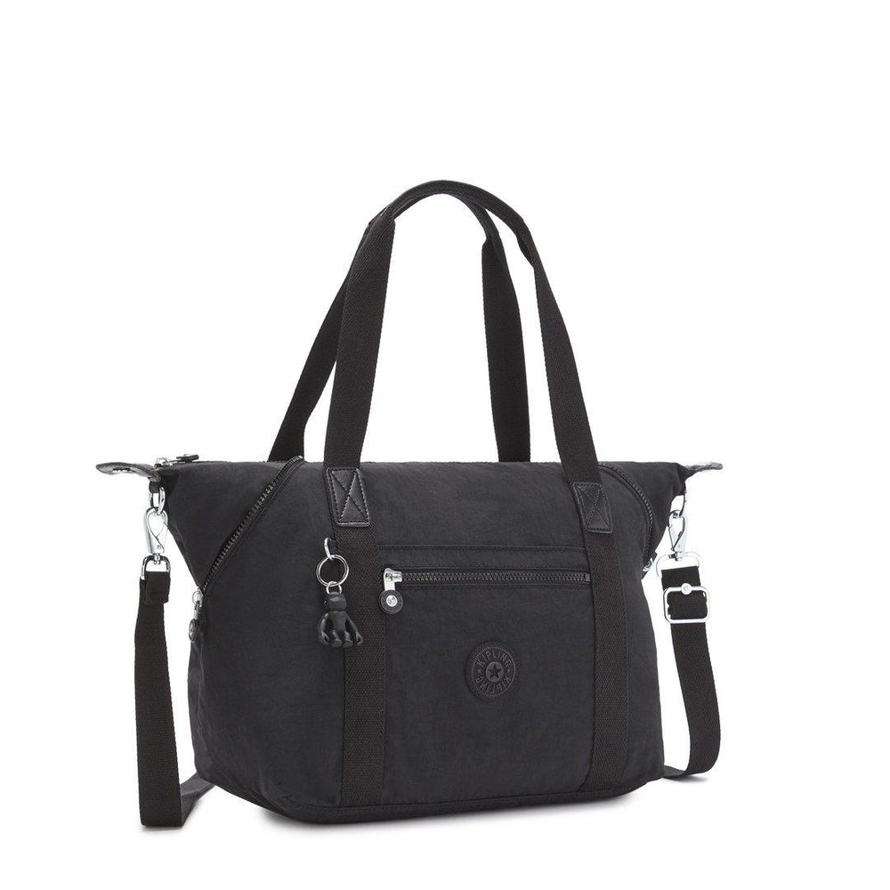 Kipling Art håndveske med avtakbare stropper Black Noir-Veske-BagBrokers