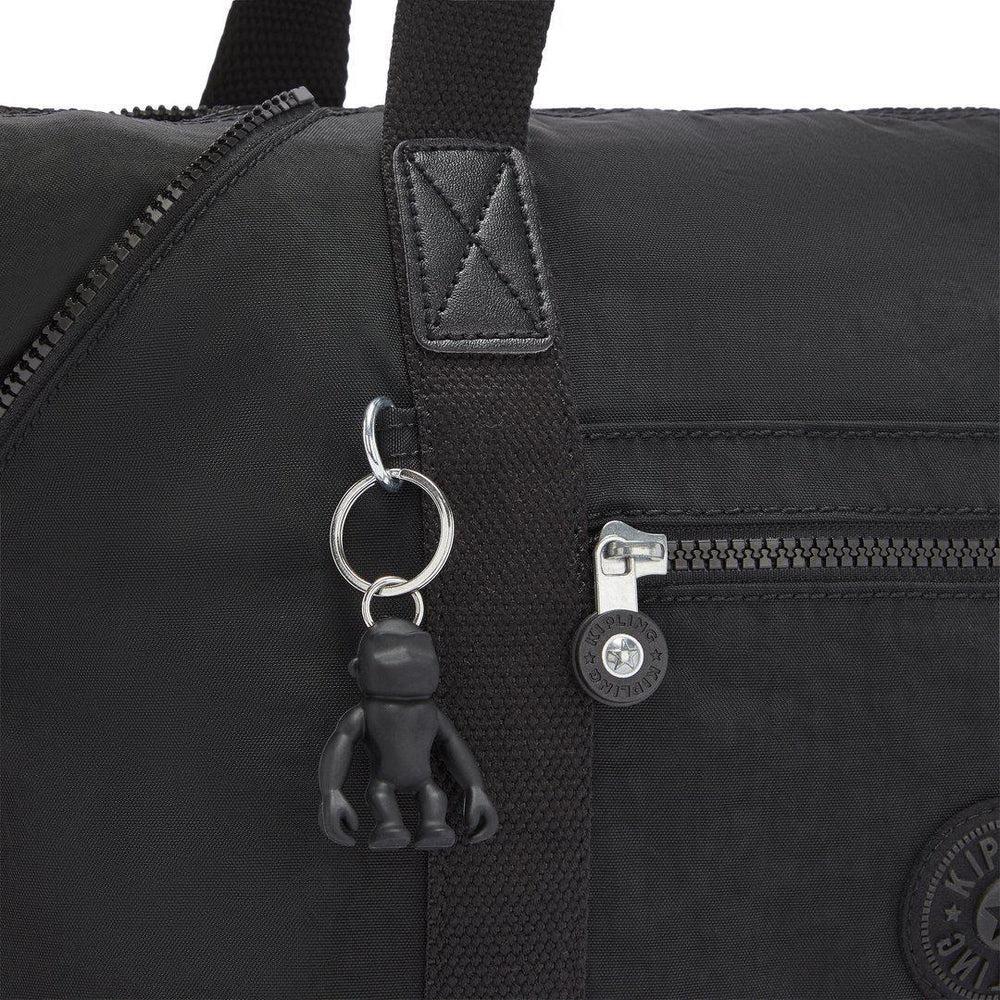 Kipling Art håndveske med avtakbare stropper Black Noir-Veske-BagBrokers