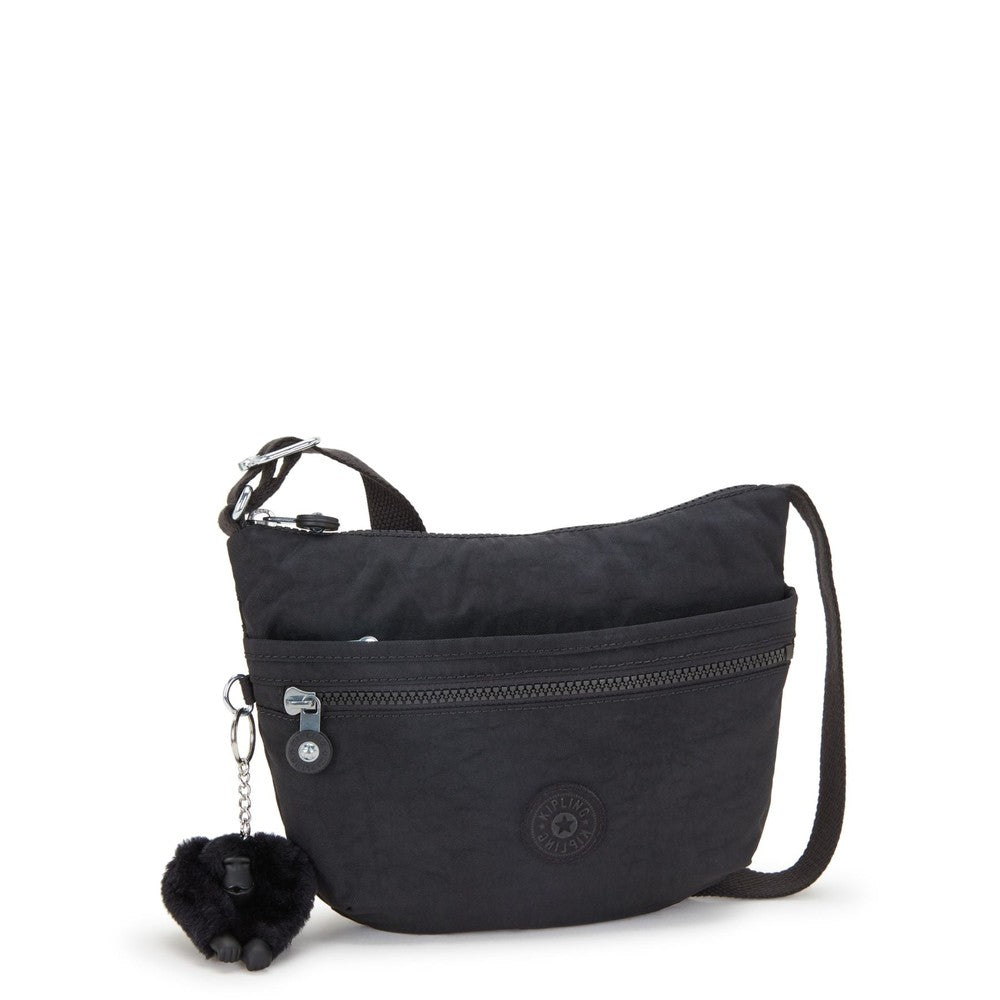 Kipling Arto S small skulderveske Black Noir-Veske-BagBrokers