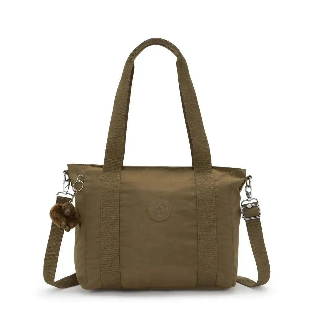 Kipling Asseni S liten veske Smooth Khaki-Veske-BagBrokers