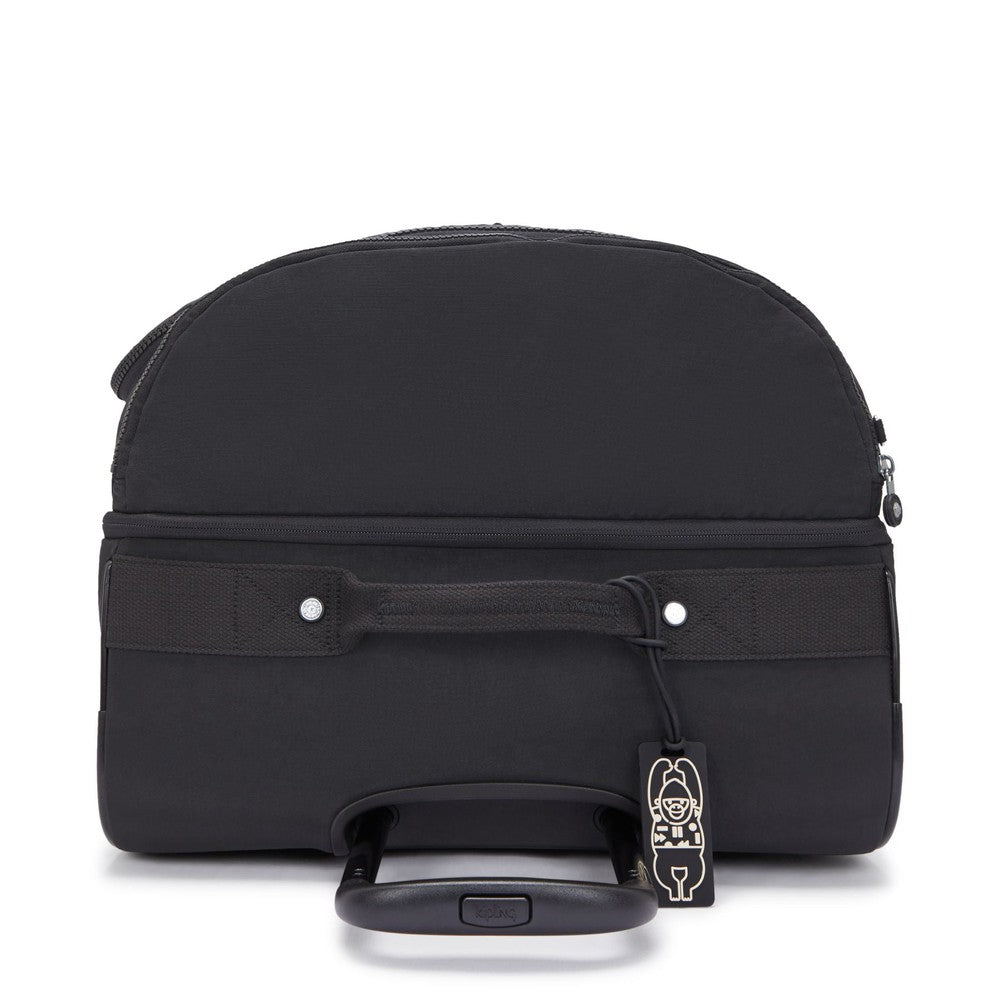 Kipling Aviana L stor dufflebag med 2 hjul Black Noir-bagger-BagBrokers