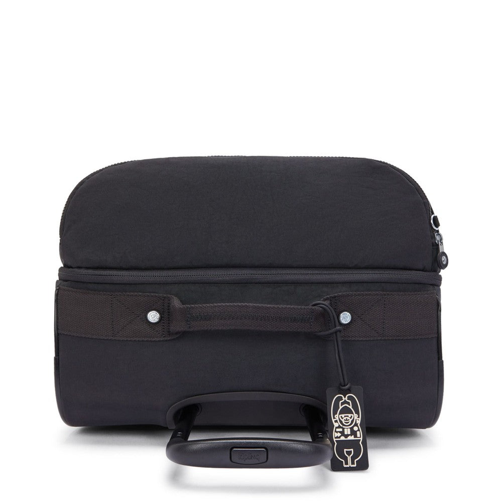 Kipling Aviana M medium dufflebag med 2 hjul Black Noir-bagger-BagBrokers