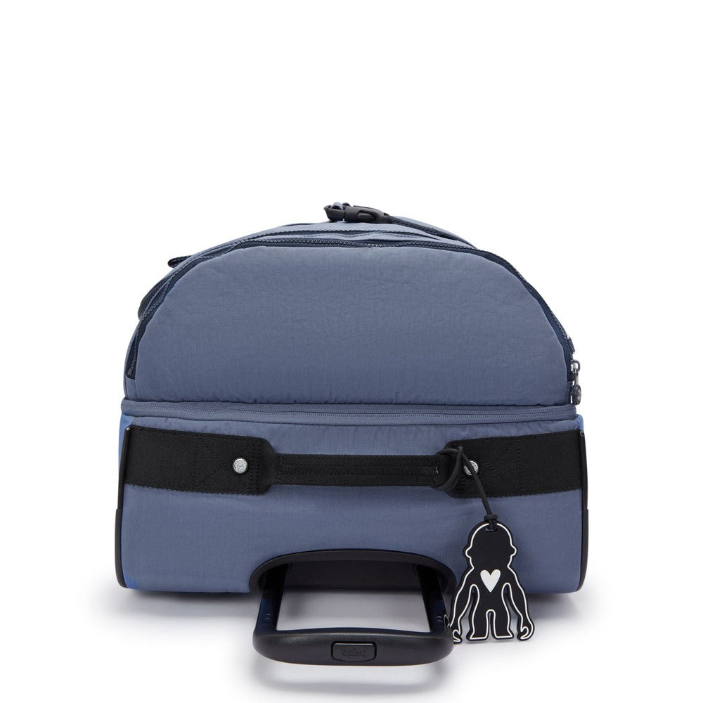 Kipling Aviana M medium dufflebag med 2 hjul Blue Lover-bagger-BagBrokers