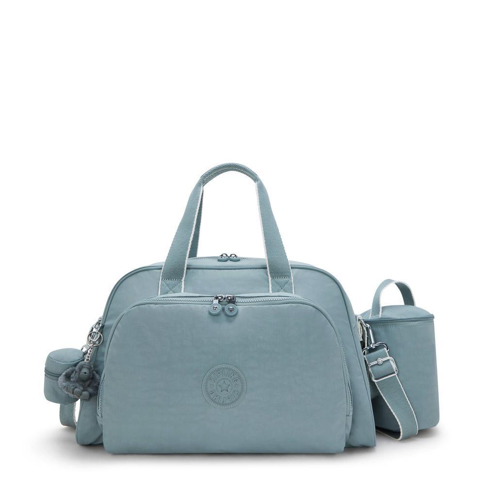 Kipling Camama Stelleveske Relaxed Grey-Bag-BagBrokers