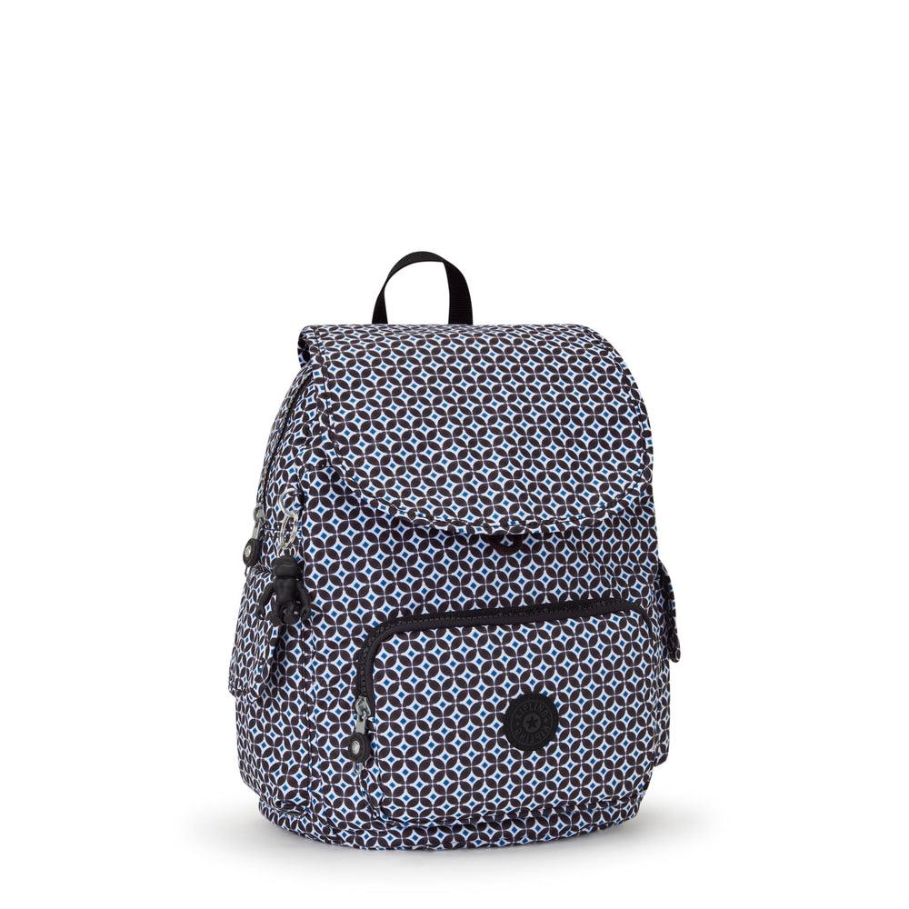 Kipling City Pack S liten ryggsekk Blackish Tile-Ryggsekker-BagBrokers