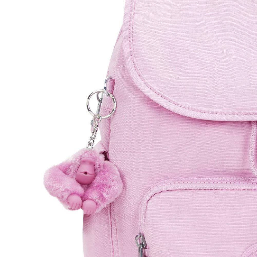 Kipling City Pack S liten ryggsekk Blooming Pink-Ryggsekker-BagBrokers