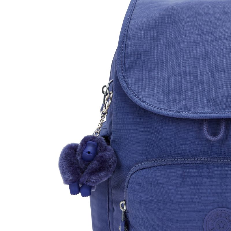 Kipling City Pack S liten ryggsekk Ocean Blue-Ryggsekker-BagBrokers
