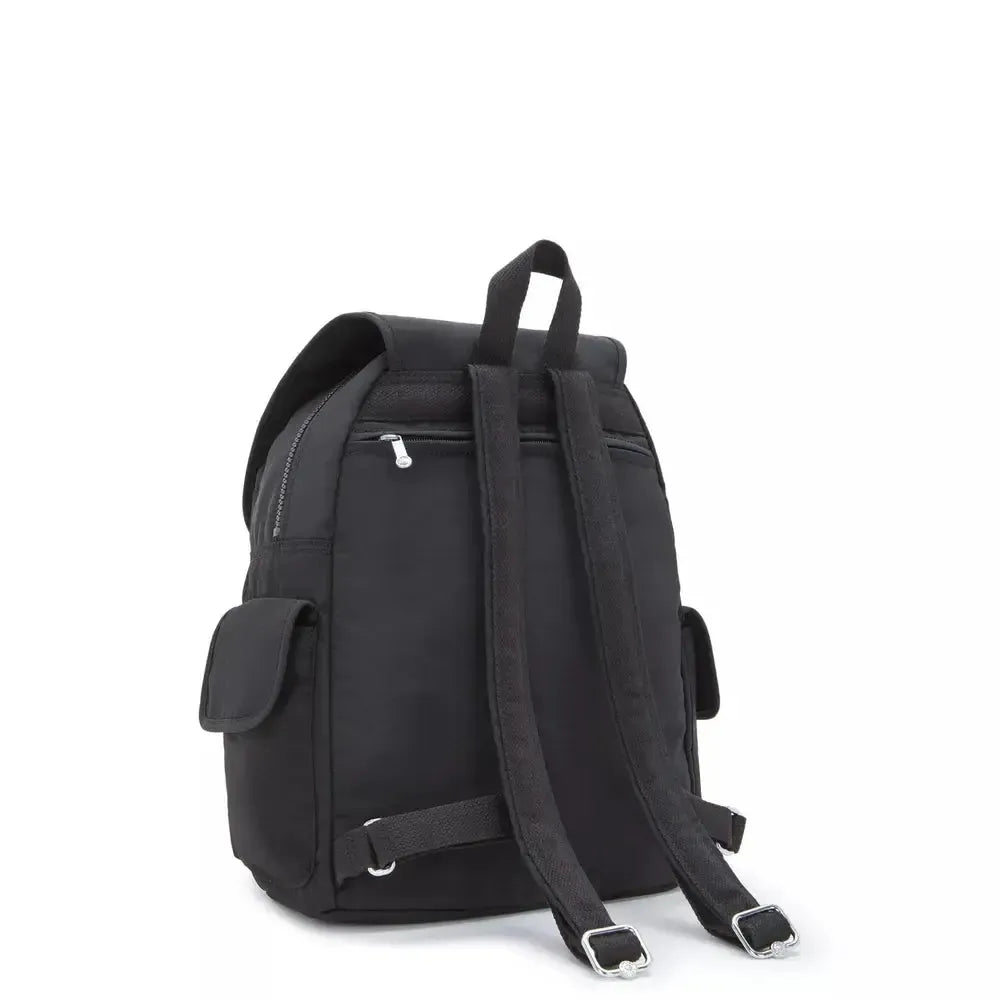 Kipling City Pack medium ryggsekk Black Noir-Ryggsekker-BagBrokers