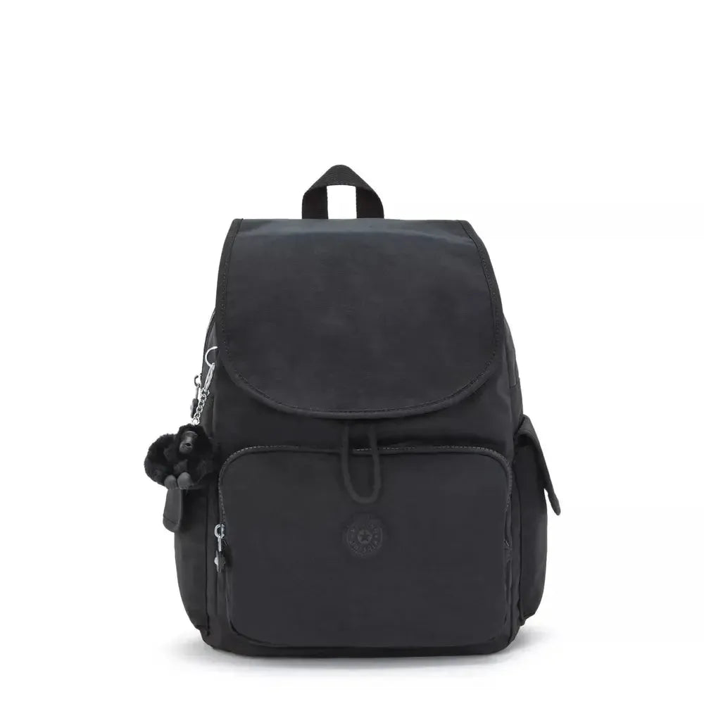 Kipling City Pack medium ryggsekk Black Noir-Ryggsekker-BagBrokers