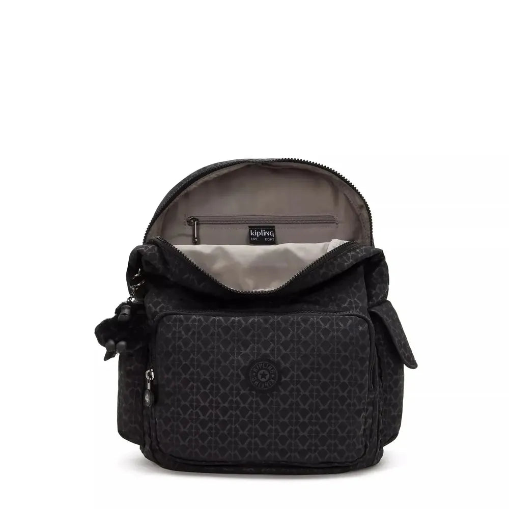 Kipling City Pack medium ryggsekk Signature Emb-Ryggsekker-BagBrokers