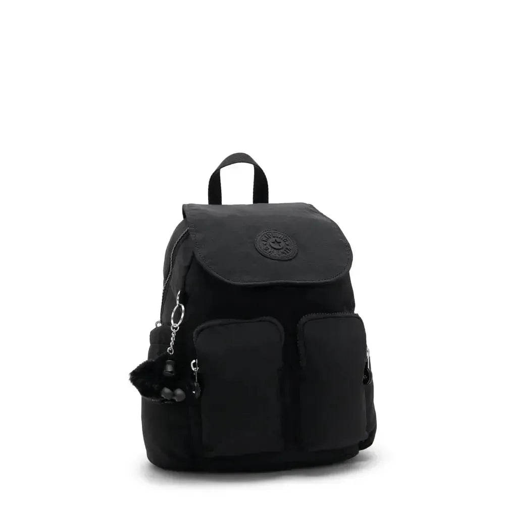Kipling City Pocket mini ryggsekk Black Noir-Ryggsekker-BagBrokers