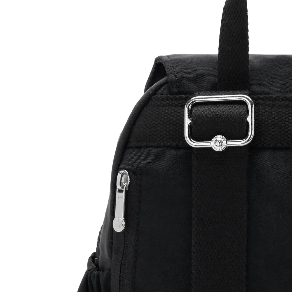 Kipling City Pocket mini ryggsekk Black Noir-Ryggsekker-BagBrokers