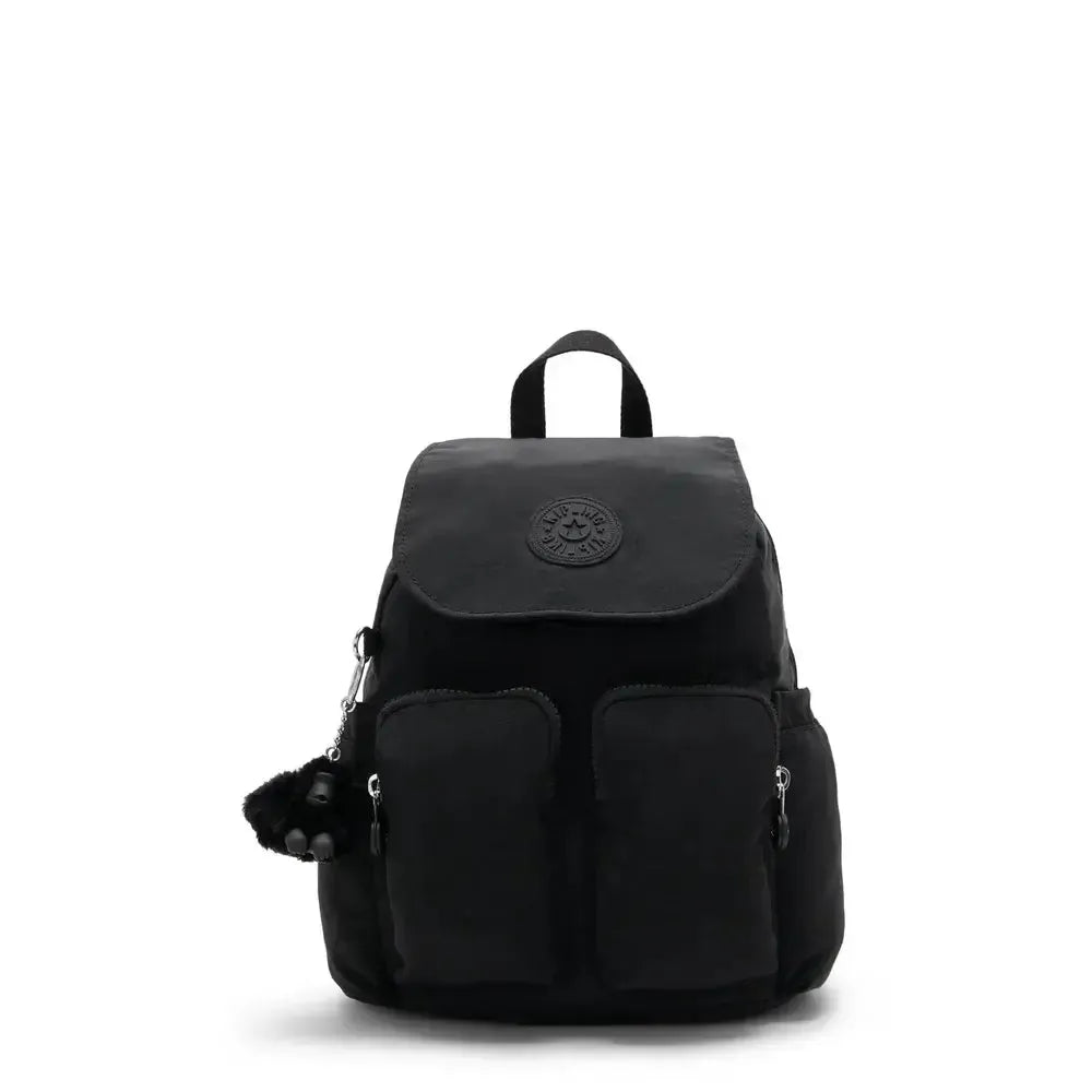 Kipling City Pocket mini ryggsekk Black Noir-Ryggsekker-BagBrokers