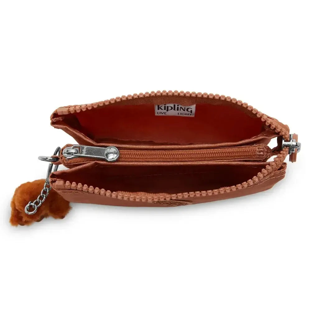 Kipling Creativity S lommebok Copper Glimmer-Lommebok/ Kortholder-BagBrokers