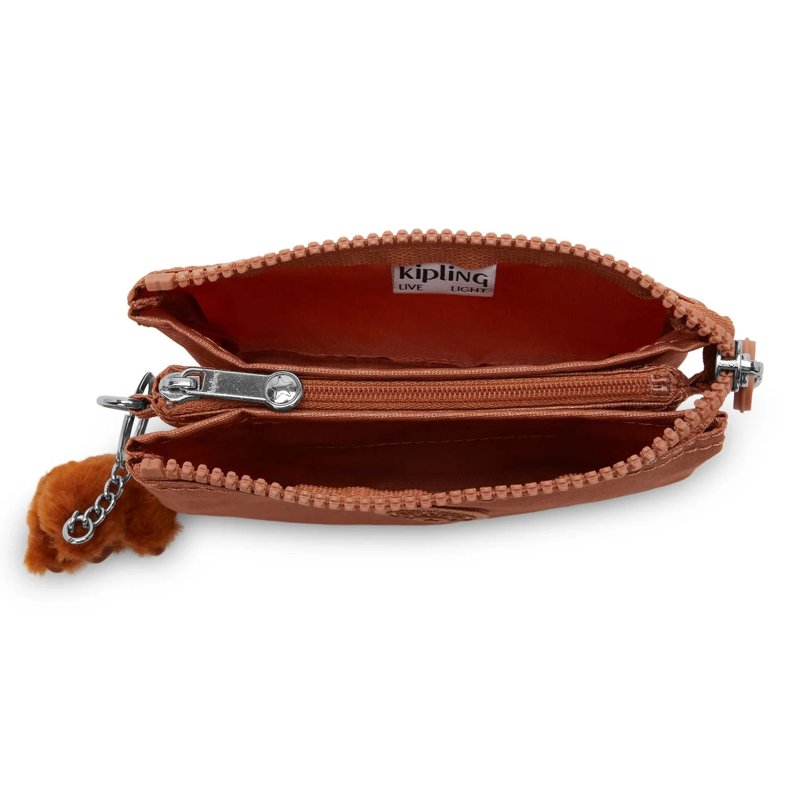 Kipling Creativity S lommebok Copper Glimmer-Lommebok/ Kortholder-BagBrokers