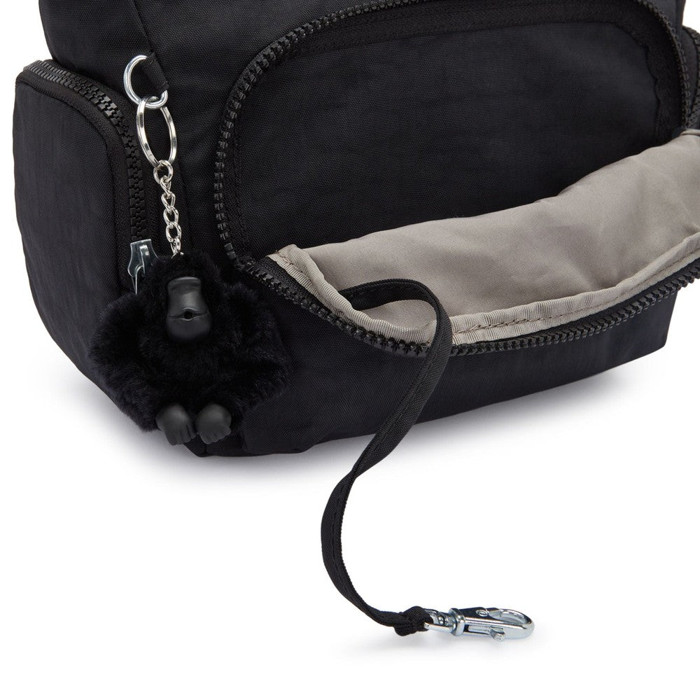 Kipling Gabb S Black Noir-Veske-BagBrokers