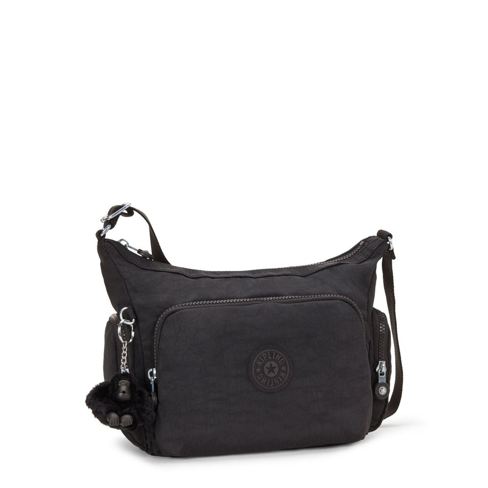 Kipling Gabb S Black Noir-Veske-BagBrokers