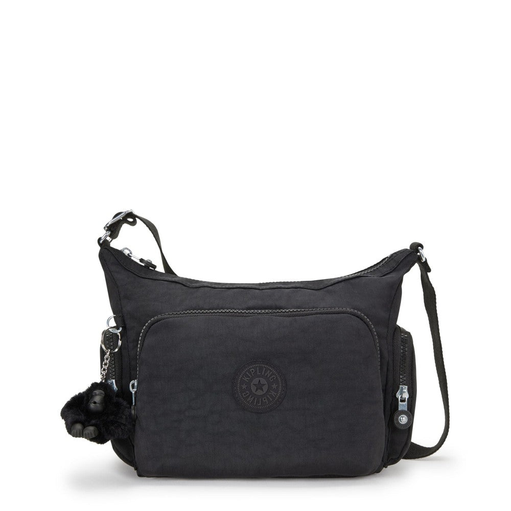 Kipling Gabb S Black Noir-Veske-BagBrokers