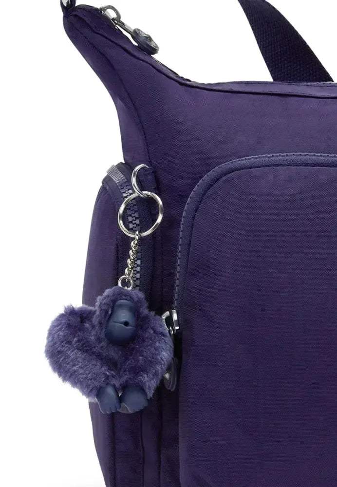 Kipling Gabbie Mini skulderveske Moonlit Blue-Veske-BagBrokers