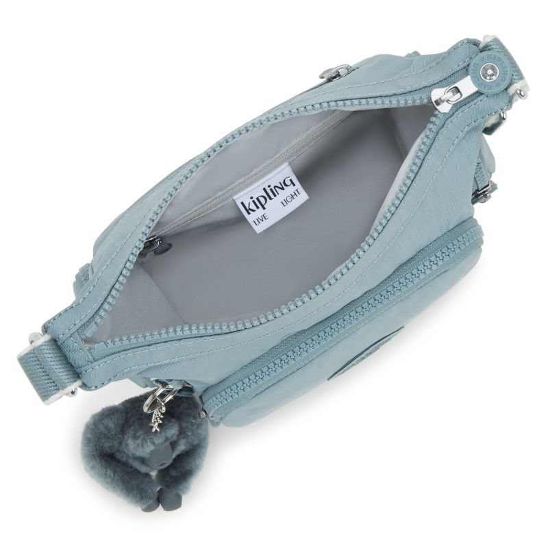 Kipling Gabbie Mini skulderveske Relaxed Grey-Veske-BagBrokers