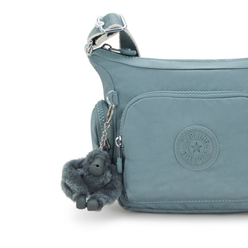 Kipling Gabbie Mini skulderveske Relaxed Grey-Veske-BagBrokers