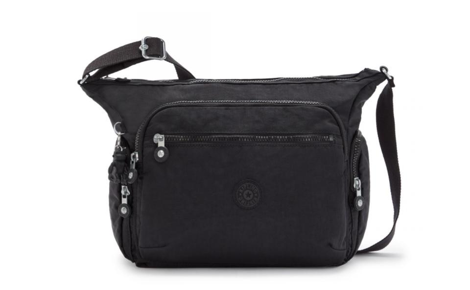 Kipling Gabbie medium skulderveske black noir-Veske-BagBrokers