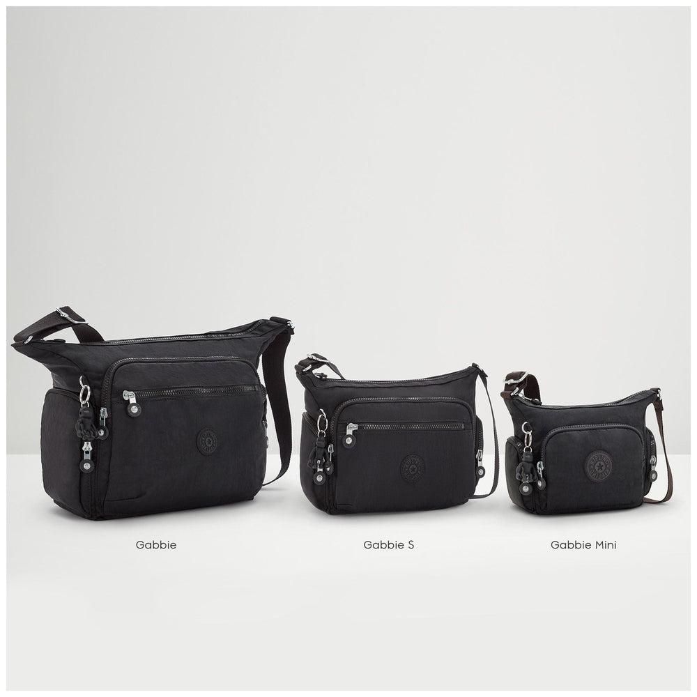 Kipling Gabbie medium skulderveske Black Noir-Veske-BagBrokers