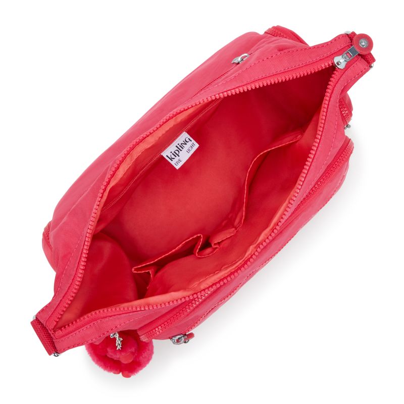 Kipling Gabbie medium skulderveske Resort Pink (red)-Veske-BagBrokers