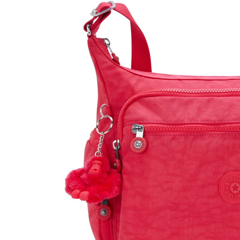 Kipling Gabbie medium skulderveske Resort Pink (red)-Veske-BagBrokers